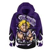 Fremantle Hooded Padded Jacket Premiership Series Flame Edition