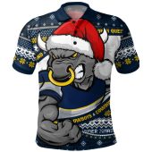 North Queensland Cowboys Polo Shirt Ugly Knit Style For Christmas Game Fans