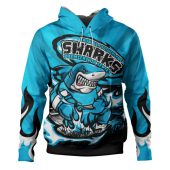 Cronulla-Sutherland Sharks Hoodie Premiership Series Sports Gear
