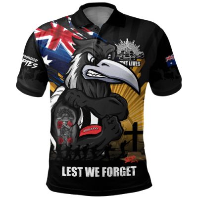 Collingwood T-Shirt ANZAC Day Honour And Football Legacy