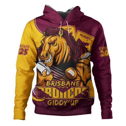 Brisbane Broncos Hoodie Battle For Glory Rugby Finals Edition Brisbane Broncos Hoodie Battle For Glory Rugby Finals Edition