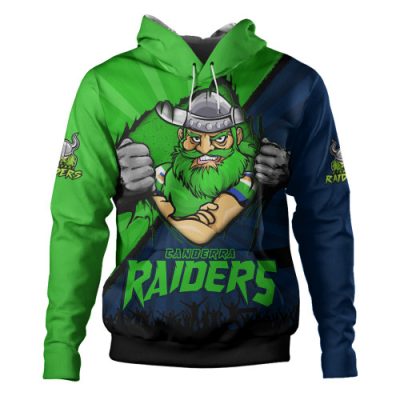 Canberra Raiders Hoodie Fearless Soul Series