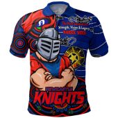 Newcastle Knights Polo Shirt Spirit Of NAIDOC Series