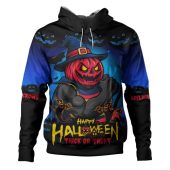 Adelaide Crows Hoodie Dark Pumpkin Halloween Spirit