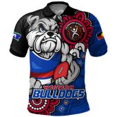 Western Bulldogs Polo Shirt Power Through Generations NAIDOC Edition