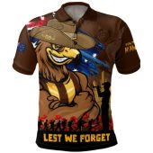 Hawthorn T-Shirt ANZAC Inspired Football Fan Memorial Design