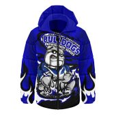 Canterbury-Bankstown Bulldogs Hooded Padded Jacket Premiership Series Sports Gear