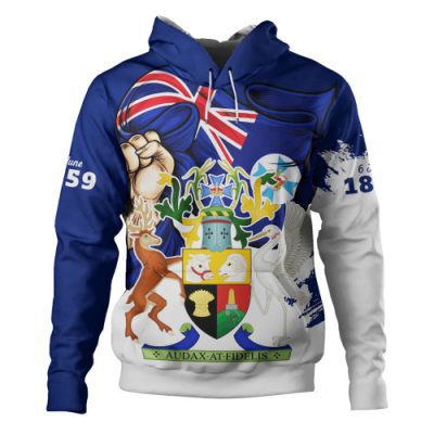 Queensland Hoodie Power Pride And Heritage Crest