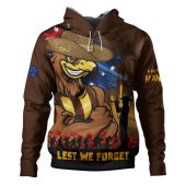 Hawthorn Hoodie ANZAC Inspired Football Fan Memorial Design