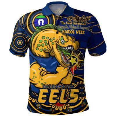 Parramatta Eels Polo Shirt Spirit Of NAIDOC Series