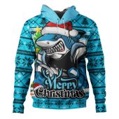 Cronulla-Sutherland Sharks Hoodie Merry Christmas Game Day Knit Style Team Edition