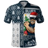 Carlton Polo Shirt Merry Christmas Knit Style Festive Spirit