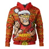 Gold Coast SUNS Hoodie Ugly Christmas Knit Patterns Vintage Jersey