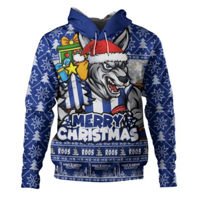 North Melbourne Hoodie Festive Holiday Merry Christmas Vibe