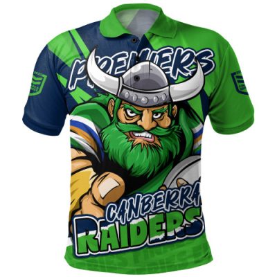 Canberra Raiders Polo Shirt Chasing Victory 2025 Final Series Pride