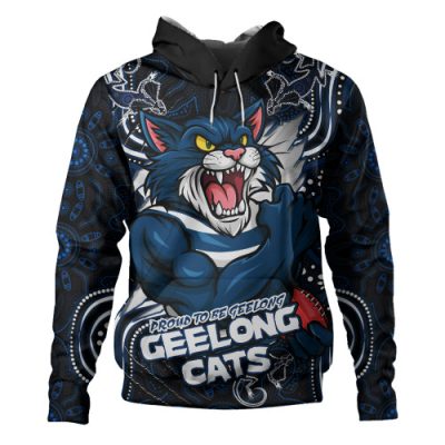 Geelong Cats Hoodie Spirit Warriors Of The Game