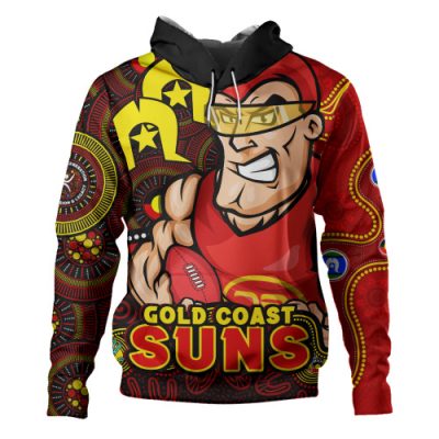 Gold Coast SUNS Hoodie NAIDOC Spirit Of Country