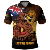 Hawthorn Polo Shirt ANZAC Day Honour And Football Legacy