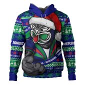 New Zealand Warriors Hoodie Ugly Knit Style For Christmas Game Fans