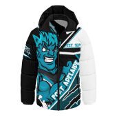 Port Adelaide Hooded Padded Jacket Battlefield Glory Gear