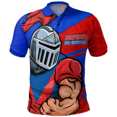 Newcastle Knights Polo Shirt Defend The Pride