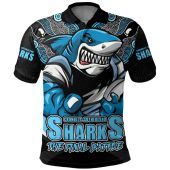 Cronulla-Sutherland Sharks Polo Shirt Final Clash Battle Edition