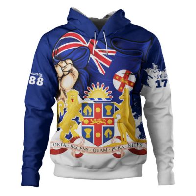 New South Wales Hoodie Power Pride And Heritage Crest