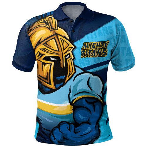 Gold Coast Titans Polo Shirt Defend The Pride Gold Coast Titans Polo Shirt Defend The Pride