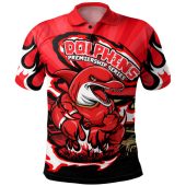 Redcliffe Dolphins Polo Shirt Premiership Series Sports Gear