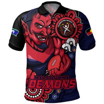 Melbourne Polo Shirt Power Through Generations NAIDOC Edition