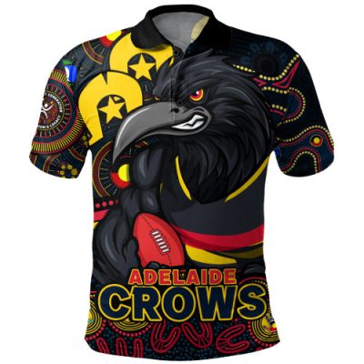 Adelaide Crows Polo Shirt NAIDOC Spirit Of Country