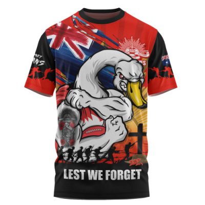 Sydney Swans T-Shirt ANZAC Day Honour And Football Legacy
