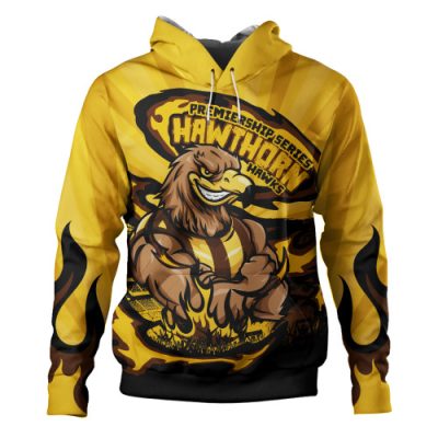 Hawthorn Hoodie Premiership Series Flame Edition