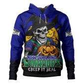 New Zealand Warriors Hoodie Dark Moon Rugby Halloween Battle Edition