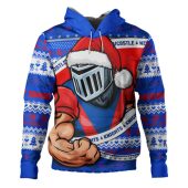Newcastle Knights Hoodie Ugly Knit Style For Christmas Game Fans
