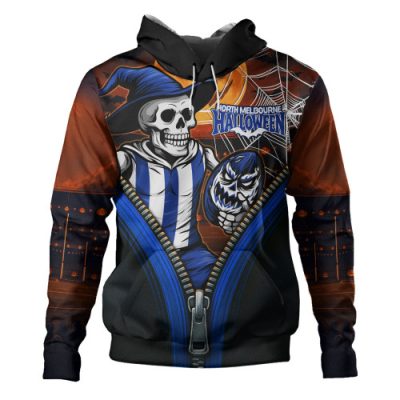 North Melbourne Hoodie Halloween Night Reaper Zipper