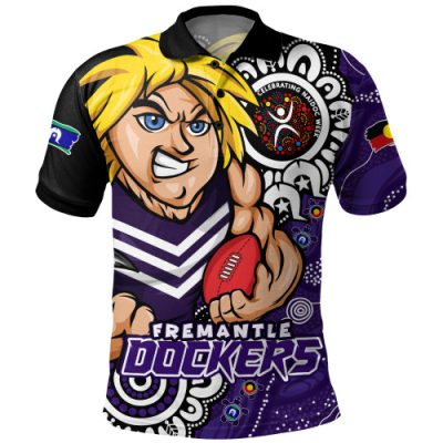 Fremantle Polo Shirt Power Through Generations NAIDOC Edition