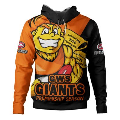 GWS GIANTS Hoodie Australian Football Finals Premiership Spirit