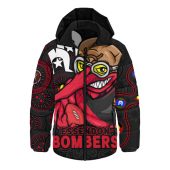 Essendon Hooded Padded Jacket NAIDOC Spirit Of Country