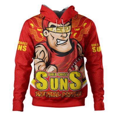 Gold Coast SUNS Hoodie Final Clash Battle Edition