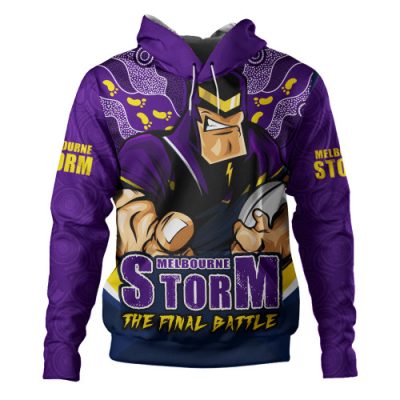 Melbourne Storm Hoodie Final Clash Battle Edition