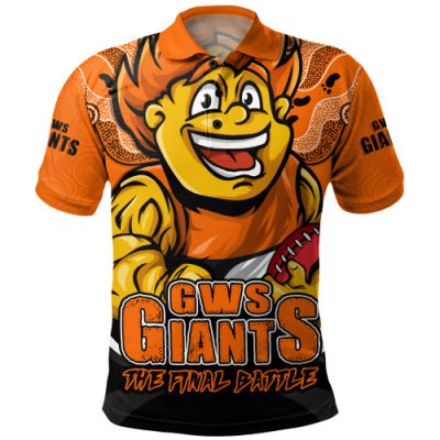 GWS GIANTS Polo Shirt Final Clash Battle Edition