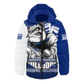 Canterbury-Bankstown Bulldogs Hooded Padded Jacket Battle For Glory Rugby Finals Edition