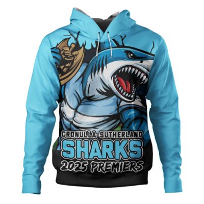 Cronulla-Sutherland Sharks Hoodie Unleash Power In The Ultimate Battle