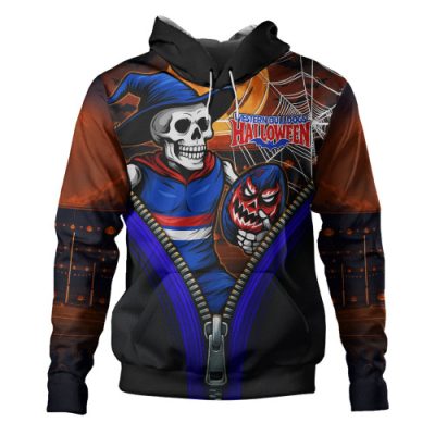Western Bulldogs Hoodie Halloween Night Reaper Zipper