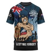 Carlton T-Shirt ANZAC Day Honour And Football Legacy