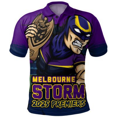 Melbourne Storm Polo Shirt Unleash Power In The Ultimate Battle