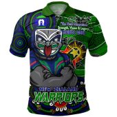 New Zealand Warriors Polo Shirt Spirit Of NAIDOC Series
