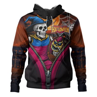 Brisbane Lions Hoodie Halloween Night Reaper Zipper