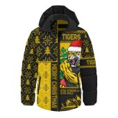 Richmond Hooded Padded Jacket Merry Christmas Knit Style Festive Spirit